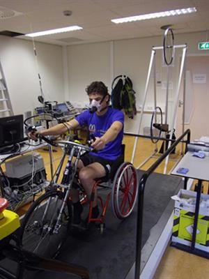 High Intensity Interval Training in Handcycling: The Effects of a 7 Week Training Intervention in Able-bodied Men